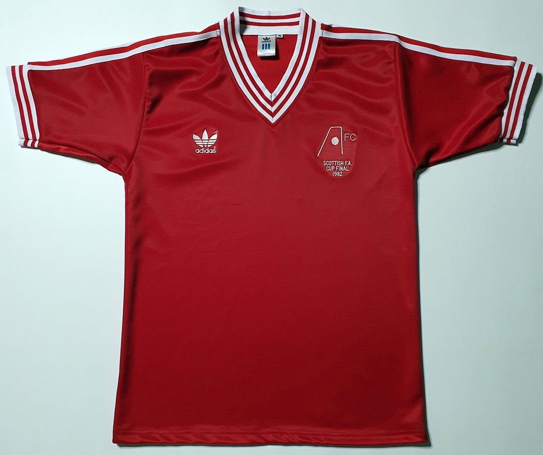 ABERDEEN 1982 SCOTTISH F.A. CUP HOME RARE VINTAGE JERSEY RETRO FOOTBALL SHIRT