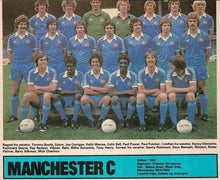 Load image into Gallery viewer, MANCHESTER CITY 1980 HOME RARE VINTAGE SOCCER JERSEY RETRO FOOTBALL SHIRT
