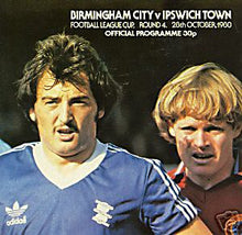 Load image into Gallery viewer, BIRMINGHAM CITY 1980 HOME VN VINTAGE JERSEY RETRO FOOTBALL SHIRT
