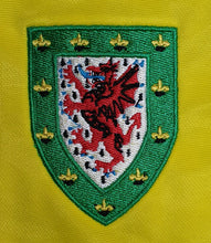 Load image into Gallery viewer, WALES 1987 AWAY YELLOW VINTAGE JERSEY RETRO FOOTBALL SHIRT
