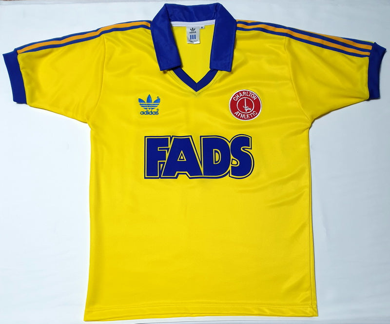 CHARLTON ATHLETIC 1981 AWAY VINTAGE JERSEY RETRO FOOTBALL SHIRT