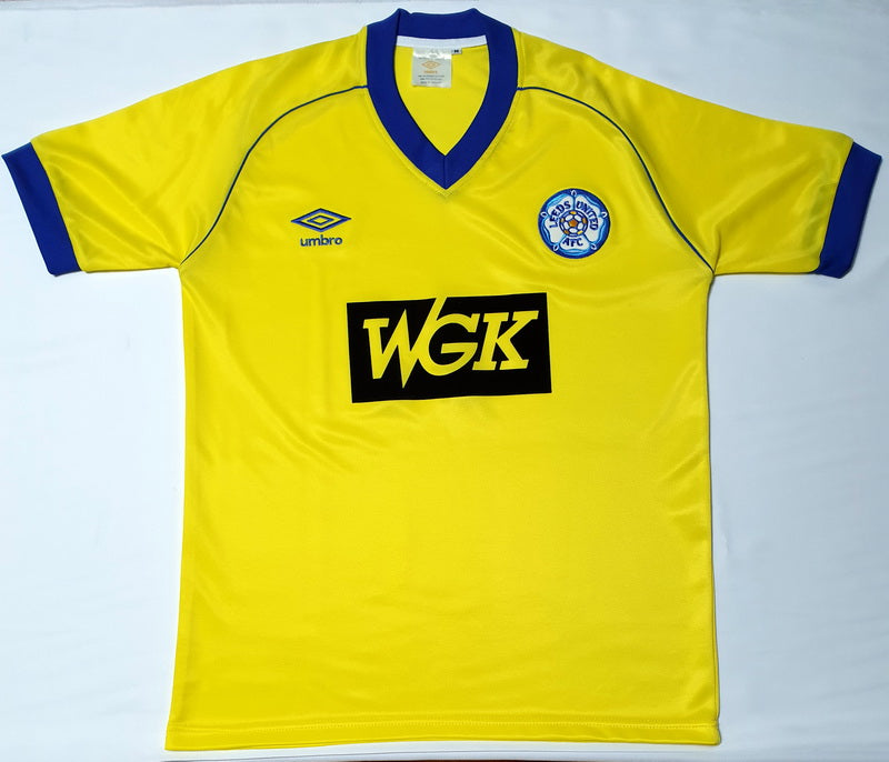 Leeds united hot sale 1984 shirt