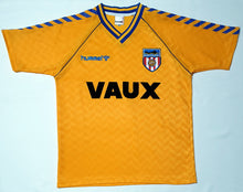 Load image into Gallery viewer, SUNDERLAND 1989 AWAY YELLOW RARE VINTAGE JERSEY RETRO FOOTBALL SHIRT
