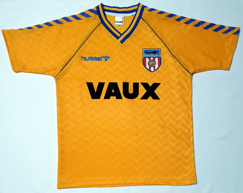 SUNDERLAND 1989 AWAY YELLOW RARE VINTAGE JERSEY RETRO FOOTBALL SHIRT