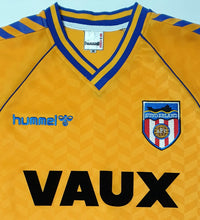 Load image into Gallery viewer, SUNDERLAND 1989 AWAY YELLOW RARE VINTAGE JERSEY RETRO FOOTBALL SHIRT
