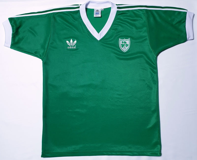 IRELAND 1985-86 HOME RARE VINTAGE JERSEY RETRO FOOTBALL SHIRT