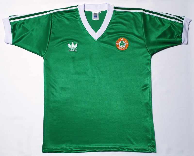 IRELAND 1986 HOME VINTAGE JERSEY RETRO FOOTBALL SHIRT