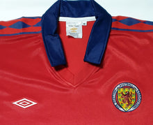 Load image into Gallery viewer, SCOTLAND 1978 AWAY RED VINTAGE JERSEY RETRO FOOTBALL SHIRT
