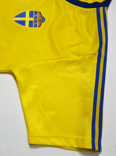 Load image into Gallery viewer, SWEDEN 1986 HOME VINTAGE JERSEY RETRO FOOTBALL SHIRT
