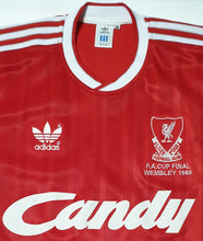 Load image into Gallery viewer, LIVERPOOL 1989 FA CUP HOME VINTAGE JERSEY RETRO FOOTBALL SHIRT
