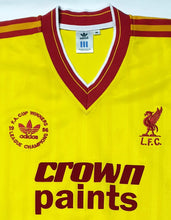 Load image into Gallery viewer, LIVERPOOL 1986 FA CUP AWAY VINTAGE JERSEY RETRO FOOTBALL SHIRT
