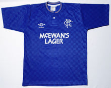 Load image into Gallery viewer, RANGERS 1987 HOME VINTAGE JERSEY RETRO FOOTBALL SHIRT
