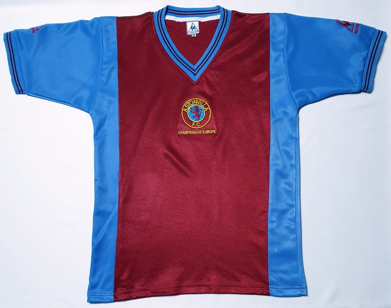 ASTON VILLA 1982 HOME VINTAGE JERSEY RETRO FOOTBALL SHIRT