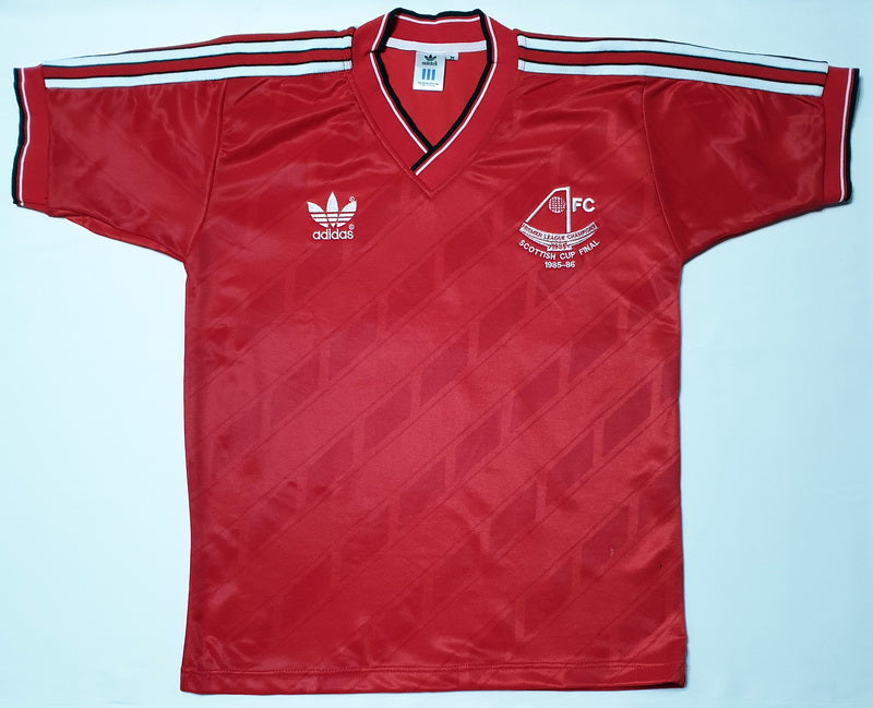 ABERDEEN 1985-86 SCOTTISH CUP HOME RARE VINTAGE JERSEY RETRO