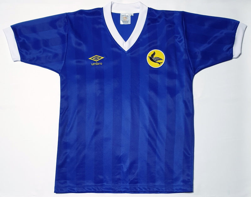 CARDIFF CITY 1983 HOME VINTAGE JERSEY RETRO FOOTBALL SHIRT