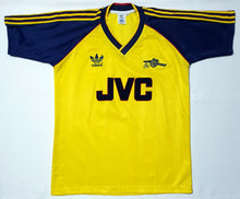 Load image into Gallery viewer, ARSENAL 1988 AWAY VINTAGE JERSEY RETRO FOOTBALL SHIRT
