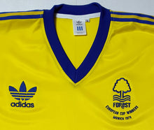 Load image into Gallery viewer, NOTTINGHAM FOREST 1979 EUROPEAN CUP AWAY RARE VINTAGE JERSEY RETRO FOOTBALL SHIRT
