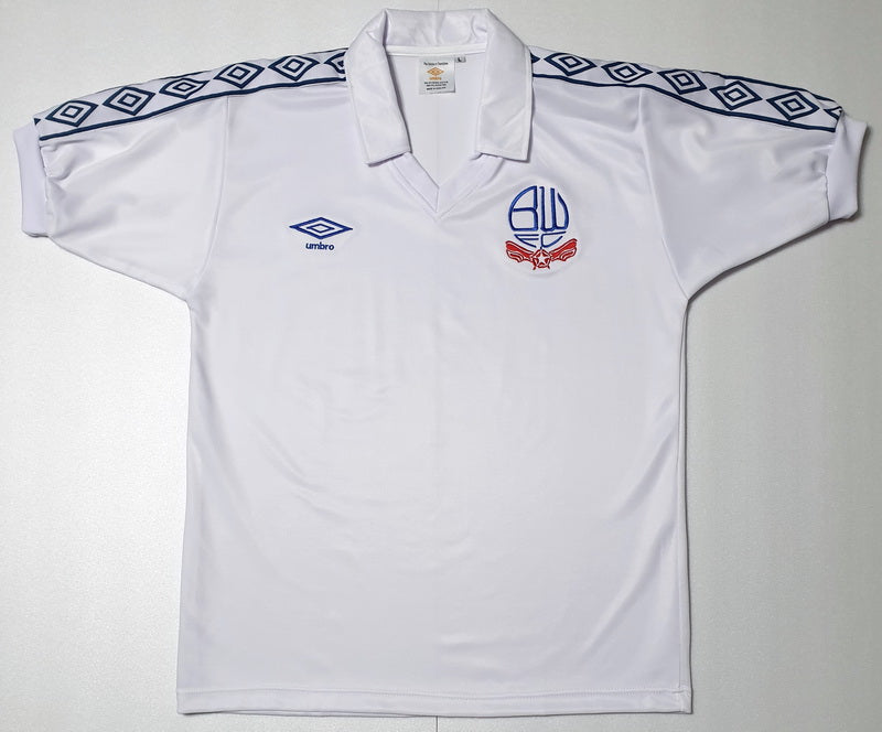 BOLTON WANDERERS 1978 HOME RARE VINTAGE JERSEY RETRO FOOTBALL SHIRT