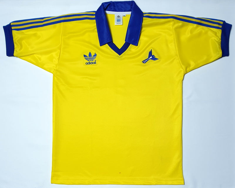 NOTTS COUNTY 1980 AWAY YELLOW VINTAGE JERSEY RETRO FOOTBALL SHIRT