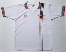 Load image into Gallery viewer, MANCHESTER UNITED 1978 CENTENARY AWAY WHITE VINTAGE JERSEY RARE RETRO FOOTBALL SHIRT
