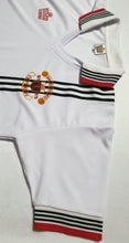 Load image into Gallery viewer, MANCHESTER UNITED 1978 CENTENARY AWAY WHITE VINTAGE JERSEY RARE RETRO FOOTBALL SHIRT
