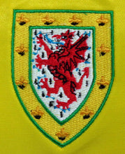 Load image into Gallery viewer, WALES 1982 AWAY YELLOW VINTAGE JERSEY RETRO FOOTBALL SHIRT
