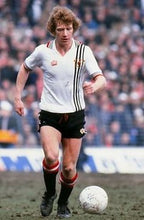 Load image into Gallery viewer, MANCHESTER UNITED 1978 CENTENARY AWAY WHITE VINTAGE JERSEY RARE RETRO FOOTBALL SHIRT
